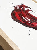 Pintura Original 'Explosión en Rojo' - 65x50 cm - Federico Font