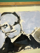 Gouache Original sobre Papel - 34x22,5 cm - Jaume Muxart