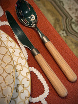 Juego de Cubertería 'Cortina Oak' - 24 Piezas