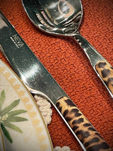 Juego de Cubertería 'Animalier Leopard' - 24 Piezas