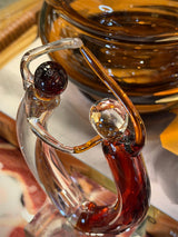 Decorative Glass Sculpture 'Samba I'