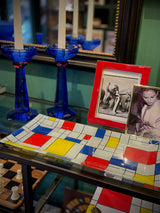 Bandeja de Cristal Rectangular 'Rhytm Composition' - Piet Mondrian