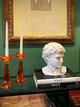 Caja y Busto Decorativo Clásico 'David' - Pequeño