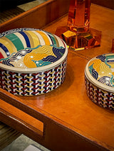 Caja Joyero de Porcelana Grande 'Luxury Living' - Geometric