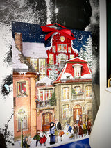 Calendario de Adviento 'Navidad en la Avenida' - 52x38 cm