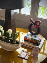 Escultura Decorativa de Cristal 'Curvum'