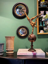 Espejo Convexo Redondo 'Dahlia' - Ø23 cm