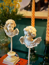 Figura Decorativa 'Angel' sobre Base - Izquierdo