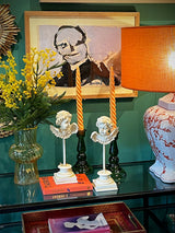 Figura Decorativa 'Angel' sobre Base - Izquierdo