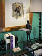 Réplica Decorativa 'Valet' Con Bandeja