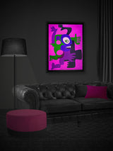 Lámina Decorativa 'Extraño II'