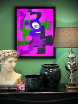 Lámina Decorativa 'Extraño II'