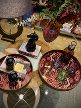 Bandeja Decorativa Pequeña 'Galateo' - Peacock - Ø34 cm