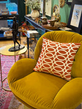 Cojín Bordado Cuadrado 'Vienna' - 45x45 cm