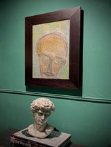 Dibujo Ceras sobre Papel 'Autoretrat' - 50x35cm - Josep Mª de Sucre