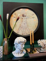 Cuadro Decorativo Clásico 'Vitruvio' - 80x80 cm