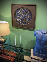 Pintura Original 'Planeta' - 49,5x49,5 cm - Federico Font