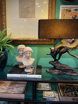 Lámpara de Mesa 'Leopard' con Pantalla Negra