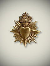 Decoración 'Corazón Ex-Voto' - Dorado