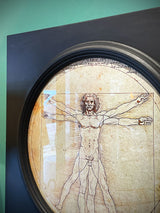 Cuadro Decorativo Clásico 'Vitruvio' - 80x80 cm