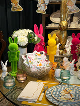 Figura Decorativa 'Conejo Nutcracker' - Verde