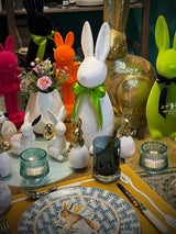 Figura Decorativa 'Conejo Jimmy' - Blanco