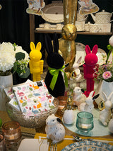 Figura Decorativa 'Conejo Jimmy' - Negro