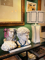 Caja y Busto Decorativo Clásico 'David' - Pequeño