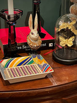 Vaciabolsillos de Porcelana 'Luxury Living' - Geometric