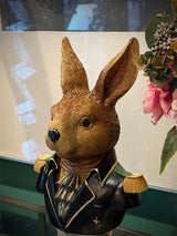 Busto Decorativo 'Emperador Conejo'