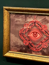 decorcion-de-pared-con-cuadros-de-ojos-de-la-suerte