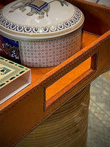 Bandeja de Piel con Asas 'Valet'