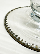 Glass Centerpiece 'Herbert' With Handles and Feet