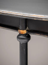 Consola de Estilo Francés 'Orleans' en Metal Negro