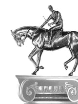 Lámina Decorativa 'Jockey sobre Columna'