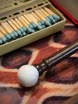 Metal and Porcelain Candle Snuffer 'Renard'