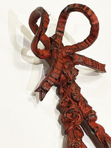 Antique Decorated Double Frame 'Silhouettes'