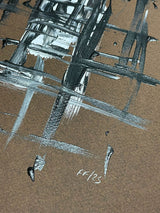 Pintura Original 'Tramado Abstracto' - 39.5x30.5 cm - Federico Font