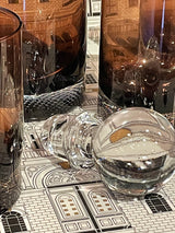 Botella de Cristal 'Classy Fun' - Púrpura