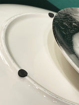 Plato Decorativo 'Mona Lisa con Auriculares' - Grande