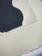 Engraving with H.C. Handmade Paper - Jaume Plensa