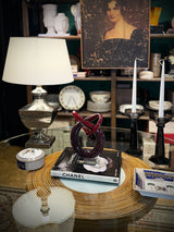 Escultura Decorativa de Cristal 'Curvum'