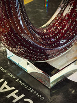 Escultura Decorativa de Cristal 'Curvum'