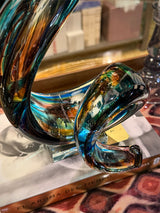 Decorative Glass Sculpture 'Tide'