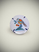 Espejo de Bolsillo 'Delft Blue Bird' - 60 mm