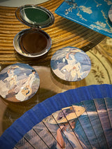 Espejo de Bolsillo Doble 'Paseo a Orillas del Mar' - Sorolla