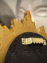 Small Round Mirror 'Mini Soleil' - Ø14.5 cm