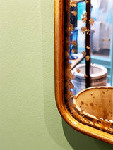 Espejo Rectangular Dorado 'Garnier' - 40x30 cm