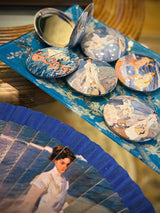 Espejo de Bolsillo Doble 'Paseo a Orillas del Mar' - Sorolla