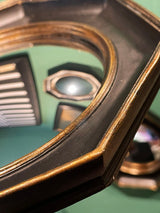 Hexagonal Convex Mirror 'Gustave' - Ø19 cm